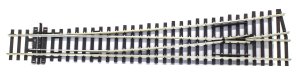 Peco SL89 - HO Code 100 Insulfrog Large Radius Turnout - Left Hand