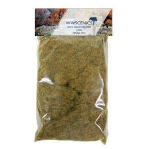Peco WSG6058 - Static Grass 1/4" 6mm Fibers -- Wild Meadow 3.5oz 100g