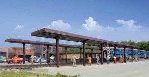 Walthers Cornerstone 4099 - HO Suburban Station Platforms - Kit (4pk)