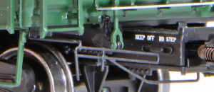 Tangent 221 - HO Scale Type 2 Etched Metal Under Cushion Coupler Lift Bars (4 Pairs)