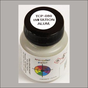 Tru Color Paint 080- Acrylic - Imitation Aluminum- 1oz 