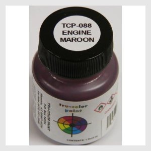 Tru Color Paint 088 - Acrylic - Engine Maroon - 1oz 