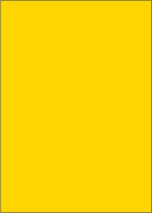 Microscale TF6 - Solid Color Trim Film Waterslide Decal Sheet - Yellow