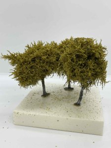 Martin Welberg Scenic Studios TMM - Fine Scale Tree - Medium - Light Green w/ Moss - 8cm-12cm - 3...