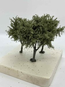 Martin Welberg Scenic Studios TMOL2 - Fine Scale Tree - Medium - Olive Green - 8cm-12cm - 3pcs