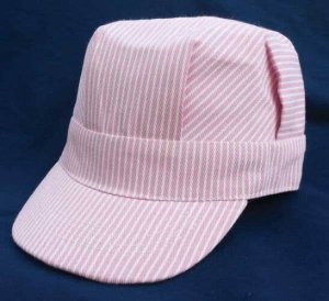Brooklyn Peddler 3 - Toddler Engineer Cap -- Pink