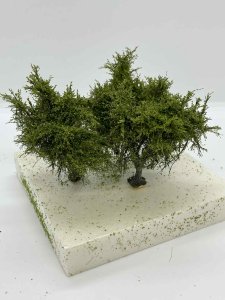 Martin Welberg Scenic Studios TSSG - Fine Scale Tree - Small - Spring Green - 6cm-8cm - 3 pcs
