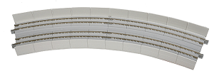 Kato Unitrack 20545 - N Scale Unitrack CT Double-Track Superelevated Curve Easment -- 1 Each Left...
