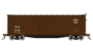 Rapido 130101-4 - HO USRA 40' Double-Sheathed Wood Boxcar - Ready to Run -- Boston & Maine (Boxca...