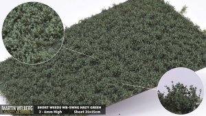 Martin Welberg Scenic Studios WB-SWHG - HAZY GREEN SHORT WEEDS