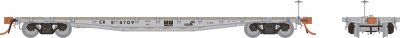 Rapido 138005-6 HO - F30A 50Ft Flat Car: Conrail MOW #59727