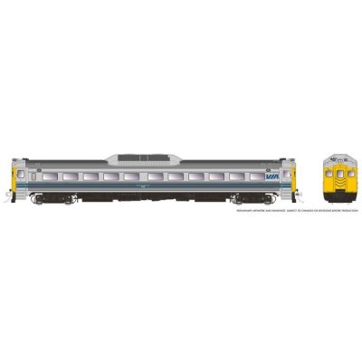 Rapido 16840 - HO Scale Budd RDC-1 (Ph 1c) (DC/DCC/Sound): VIA Rail Canada: #6116