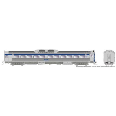 Rapido 16844 - HO Budd RDC-1 (Ph 1b) - DCC/Sound - Yreka Western #100