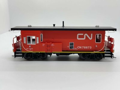Otter Valley Railroad 57010 - PSC Transfer Van - Canadian National #76673