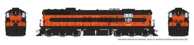 Rapido 50202 - HO EMD SD7 - DC/Silent - Bessemer & Lake Erie #452