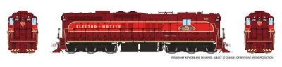 Rapido 50609 - HO EMD SD7 - DCC & Sound - EMD Demonstrator #991