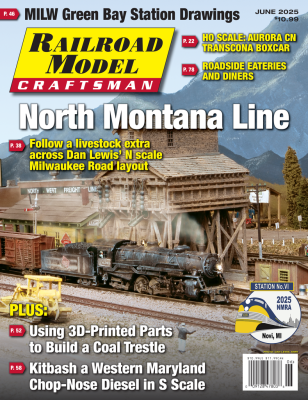White River Productions - Railroad Model Craftsman, June 2025 - Magazine
