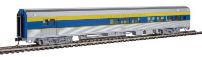 WalthersMainline 30063 - HO RTR 85 ft Budd Baggage-Lounge - Delaware & Hudson