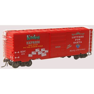 Kadee 6931 - HO 40ft PS-1 RTR Boxcar - 2023 Christmas Car - KDC #031