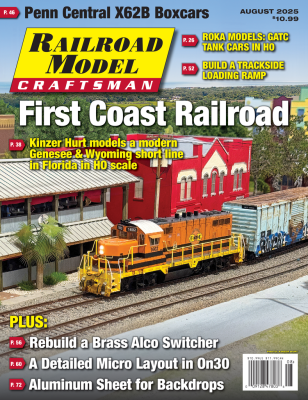 White River Productions - Railroad Model Craftsman - August 2025  - Magazine