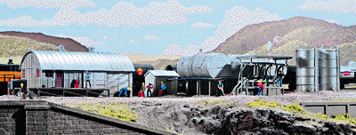 Walthers Cornerstone 3200 - N Scale Interstate Fuel & Oil - Kit