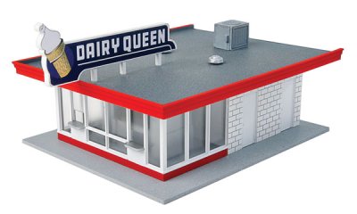 Walthers 3484 HO Cornerstone Vintage Dairy Queen