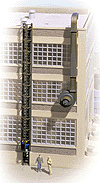 Walthers Cornerstone 3515 - HO Caged Ladders & Vents (5 Each) - Kit
