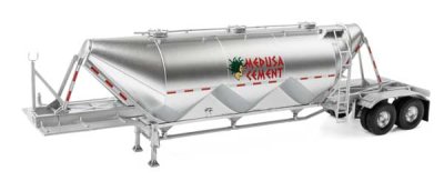 Walthers SceneMaster 2621 HO Scale Dry Bulk Semi Trailer - Assembled - Transload Facility -- Medu...