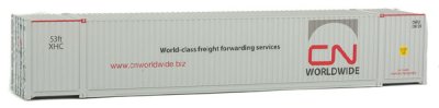 Walthers SceneMaster 8518 - HO 53ft Singamas Corrugated-Side Container - Canadian National