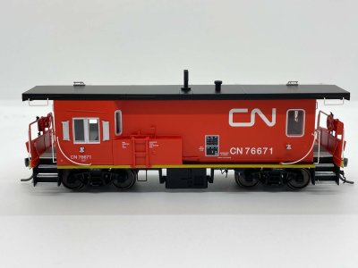 Otter Valley Railroad 57025 - PSC Transfer Van - Canadian National #76671