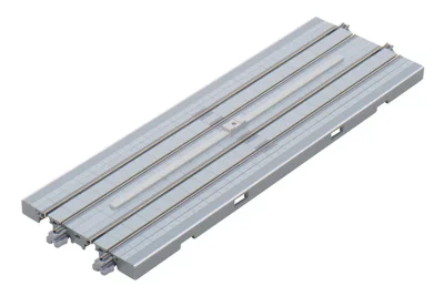 Kato 40-014 UNITRAM Straight Track Plate 186mm - N Scale
