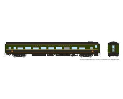 Rapido 606-100397 - HO Lightweight Coach - GTW - 1954 Scheme #4885