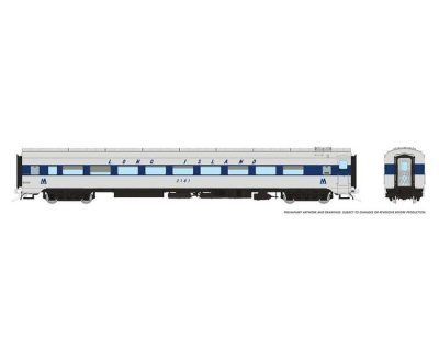 Rapido 606-100403 - HO Lightweight Coach - Long Island Rail Road #2184