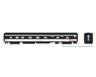 Rapido 606-101156 - HO Duplex Sleeper - Canadian National - Wet Noodle #1111 / Eastview
