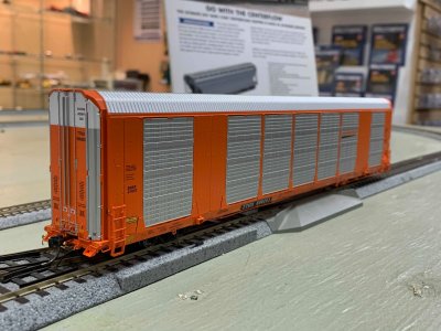 Atlas Trainman 20006459 - HO 68Ft Short Bulkhead Flatcar - Colorado & Wyoming #6017