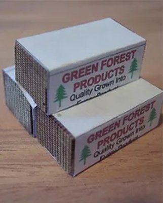 Osborn Model Kits 1015 - HO Wrapped Lumber - Kit