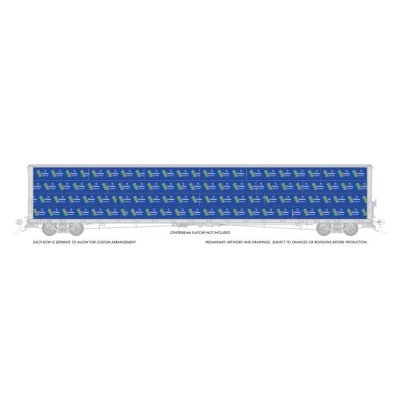 Rapido 102161 - Rapido Bits: HO Centerbeam Lumber Load: Domtar