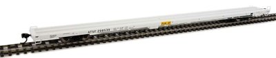 Walthers Proto 104213 - HO 89Ft Bethlehem Flush-Deck Flatcar - Santa Fe #296539