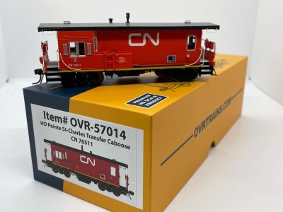 Otter Valley Railroad 57014 - PSC Transfer Van - Canadian National #76511