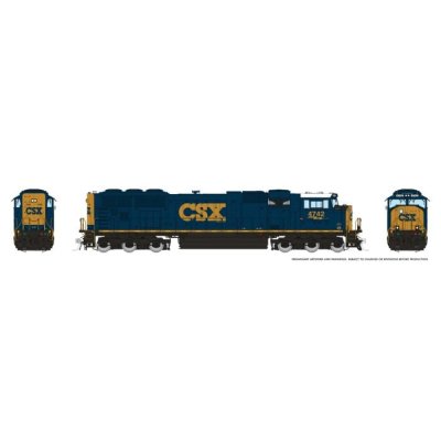 Rapido 1048525 - HO SD70AC w/ Flared Rad (DC/DCC/Sound): CSX - YN3c Rebuild: #4725