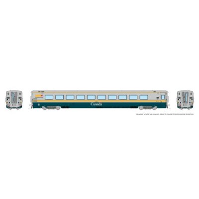 Rapido 1061111 - HO LRC Coach: VIA Rail - Renaissance Scheme: #3331