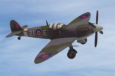 Osborn Models 1075 - HO Scale Supermarine Spitfire IX - Wood Kit