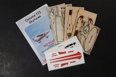Osborn Model Kits 1076 - HO Cessna 172 Plane