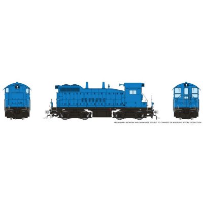 Rapido 1106529 - HO Scale EMD SW10 (DC/DCC/Sound): Industrial Blue