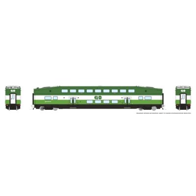 Rapido 1110049 - HO CEM BiLevel Commuter Car: GO Transit/MX: Coach #4089