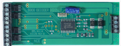 NCE 112 D808 - G Scale Silent Running 8-Amp Decoder for USA Trains & Others