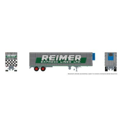 Rapido 1146063 - HO 45' Trailmobile Dry Van Trailer: Reimer: #6107
