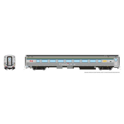 Rapido 115126 - HO VIA HEP2 Coach: VIA Rail - HEP2 Coach Scheme: #4121