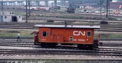 Otter Valley Railroad 57002 - PSC Transfer Van - Canadian National #76562
