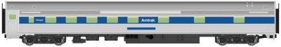 Walthers Mainline 30112 - HO Scale RTR 85 ft Budd 10-6 Sleeper - Amtrak (Phase IV)